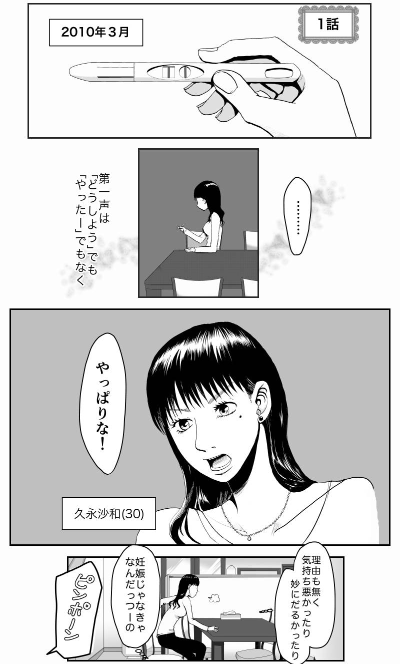 久永家〜妊娠出産がわかるエッセイ漫画〜 第1話